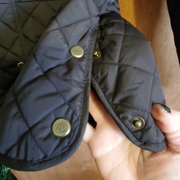 Ralph Lauren Black Quilted Women's Jacket Black. NWT  SZ XL. - Picture 9 of 15